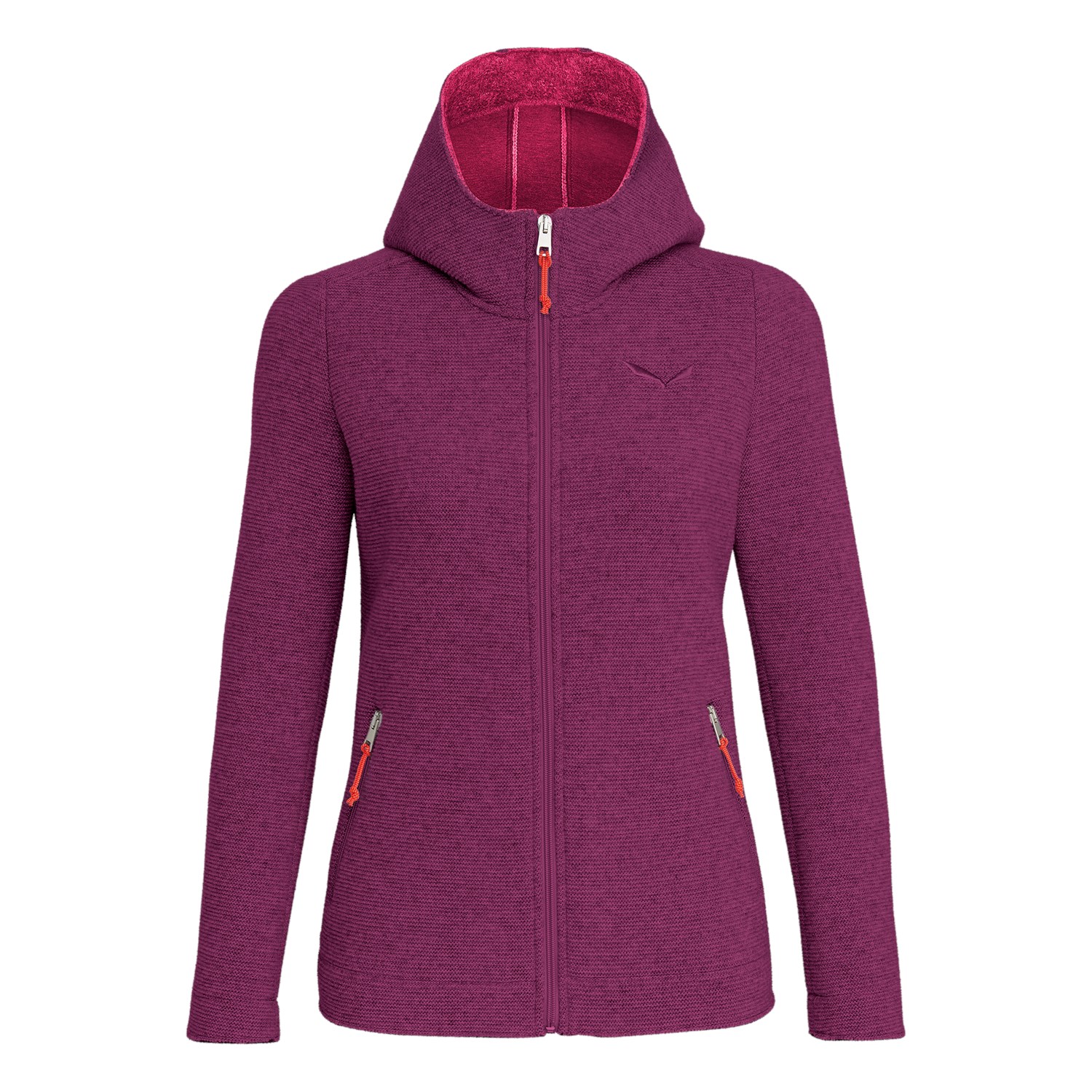 Casaco Salewa Sarner Wool Mulher Roxo/Roxo Escuro 578BQLWPD